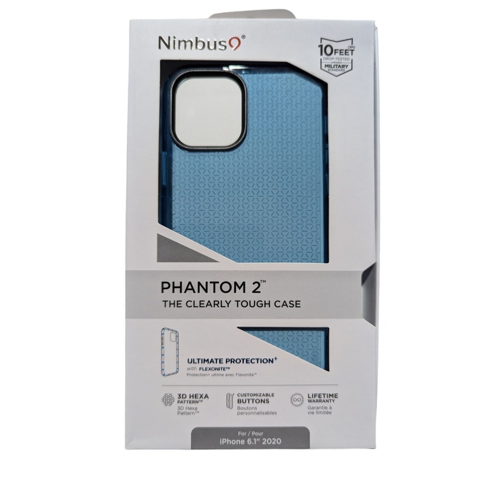 Nimbus9 Phantom 2 Series Case Apple iPhone 12 Pro / iPhone 12 Pacific Blue W1